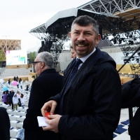 Foto Nicoloro G.   01/05/2015  Milano   Al via l' Expo Milano 2015, l' Esposizione Internazionale che l'Italia ospiterà dal primo Maggio al 31 Ottobre 2015. nella foto l' onorevole Ivan Scalfarotto.