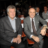 Foto Nicoloro G. 17/10/2011 Milano Edizione 2011 di Altagamma Monitor ovvero osservatorio mondiale della Fondazione Altagamma sui mercati del lusso. Lo studio quest’ anno si e’ allargato alle automobili, ai vini, alla nautica, agli hotel, al cibo gourmet e agli arredamenti d’ interni. nella foto Vittorio Missoni – Nerio Alessandri