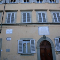 Foto Nicoloro G. 12/04/2013 Milano Il 22 aprile 1909 nasceva a Fucecchio, in provincia di Firenze, il giornalista Indro Montanelli. Oggi a Fucecchio nel palazzo che ospita la Fondazione Montanelli Bassi, voluta dallo stesso giornalista nel 1987, è possibile ammirare numerosi cimeli appartenuti al giornalista toscano scomparso il 22 luglio 2001 a Milano. nella foto La Casa Natale