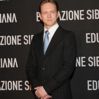 Foto Nicoloro G. 22/02/2013 Milano Anteprima al cinema Odeon del film ” Educazione siberiana ” alla presenza del regista e degli attori protagonisti. nella foto Vilius Tumalavicius