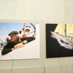 Foto Nicoloro G.   29/08/2023   Ravenna    Anteprima della mostra sull'imbarcazione ''Il Moro di Venezia'' /'America's Cup 1992. nella foto alcune delle fotografie in mostra.