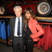 Foto Nicoloro G. 20/09/2011 Milano Inaugurato in corso Venezia, 1 il primo ” flagship store ” della Pirelli, il nuovo spazio dove moda e industria camminano insieme. nella foto Marco Tronchetti Provera – Naomi Campbell