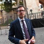 Foto Nicoloro G.   05/09/2020   Ravenna   Apertura delle celebrazioni nazionali per il 700° anniversario della morte del Sommo Poeta alla presenza del Capo dello Stato. nella foto il sindaco di Firenze Dario Nardella.