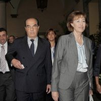 Foto Nicoloro G. 13/06/2011 Milano Assemblea annuale dell’ Assolombarda. nella foto Gianmarco Moratti – Letizia Moratti