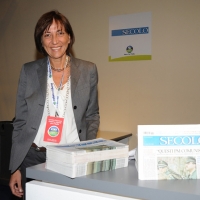 Foto Nicoloro G. 11/02/2011 Rho Fiera Milano Assemblea Costituente di " Futuro e Liberta' " che ha visto la partecipazione di delegati da tutt' Italia. nella foto Flavia Perini