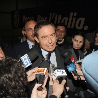 Foto Nicoloro G. 11/02/2011 Rho Fiera Milano Assemblea Costituente di " Futuro e Liberta' " che ha visto la partecipazione di delegati da tutt' Italia. nella foto Adolfo Urso