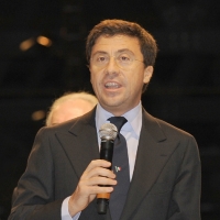 Foto Nicoloro G. 11/02/2011 Rho Fiera Milano Assemblea Costituente di " Futuro e Liberta' " che ha visto la partecipazione di delegati da tutt' Italia. nella foto Italo Bocchino