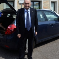 Foto Nicoloro G.  12/06/2015   Ravenna   Assemblea generale della Confindustria di Ravenna, sul tema " Impresa e Giustizia ", nell' ambito dei festeggiamenti per i 70 anni dell' Organizzazione ravennate. nella foto il presidente di Confindustria Giorgio Squinzi.