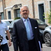 Foto Nicoloro G.  12/06/2015   Ravenna   Assemblea generale della Confindustria di Ravenna, sul tema \" Impresa e Giustizia \", nell\' ambito dei festeggiamenti per i 70 anni dell\' Organizzazione ravennate. nella foto l\' onorevole Michele Vietti, ex vicepresidente del CSM.