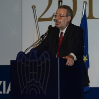 Foto Nicoloro G.  12/06/2015   Ravenna   Assemblea generale della Confindustria di Ravenna, sul tema " Impresa e Giustizia ", nell' ambito dei festeggiamenti per i 70 anni dell' Organizzazione ravennate. nella foto il sindaco di Ravenna Fabrizio Matteucci.