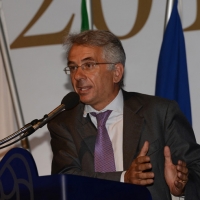 Foto Nicoloro G.  12/06/2015   Ravenna   Assemblea generale della Confindustria di Ravenna, sul tema " Impresa e Giustizia ", nell' ambito dei festeggiamenti per i 70 anni dell' Organizzazione ravennate. nella foto il sottosegretario alla Giustizia Cosimo Maria Ferri.