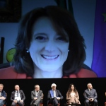 Foto Nicoloro G.   14/07/2022   Ravenna   Seconda giornata conclusiva dell' Assemblea nazionale delle Province. nella foto in videoconferenza la ministra Elena Bonetti.