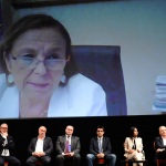 Foto Nicoloro G.   14/07/2022   Ravenna   Seconda giornata conclusiva dell' Assemblea nazionale delle Province. nella foto in videoconferenza la ministra Luciana Lamorgese.