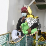 Foto Nicoloro G.   22/11/2023   Porto Corsini ( Ravenna )   La nave ong di Medici senza Frontiere ' Geo Barents '  ha attraccato a Porto Corsini con a bordo 57 migranti salvati da un barcone di legno nella zona di Malta. I 57 migranti, 44 adulti e 13 minori tutti uomini, provenivano dal Bangladesh, da Sud Sudan, Egitto, Etiopia, Eritrea e Pakistan. nella foto lo sbarco dei migranti.