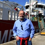 22/04/2025   Ravenna   Ha attraccato al porto di Ravenna la nave ong Life Support di Emergency con a bordo 82 migranti tra cui 11 donne,  una donna incinta al sesto mese, 2 donne minori non accompagnate, 23  uomini minori non accompagnati, 1 bambino e una bambina  accompagnati. Tutti partiti dalla Libia provengono dal Sudan, dall\' Eritrea, dall\' Etiopia, dal Ghana, dal Togo e dalla Nigeria. nella foto il prefetto Raffaele Ricciardi.