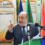 Foto Nicoloro G.   01/10/2020  Conselice ( RA ) Celebrazione del 14° anniversario del Monumento alla Liberta' di Stampa. nella foto Giuseppe Giulietti, presidente FNSI.