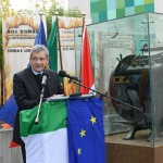 Foto Nicoloro G.   01/10/2020  Conselice ( RA ) Celebrazione del 14° anniversario del Monumento alla Liberta' di Stampa. nella foto l' editorialista del Corriere della Sera Carlo Verdelli.