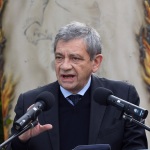 Foto Nicoloro G.   01/10/2020  Conselice ( RA ) Celebrazione del 14° anniversario del Monumento alla Liberta' di Stampa. nella foto l' editorialista del Corriere della Sera Carlo Verdelli.