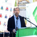 Foto Nicoloro G.   01/10/2022   Conselice ( RA )   Celebrazione del XVI° anniversario del monumento alla stampa clandestina e alla liberta' di stampa. nella foto il giornalista Paolo Berizzi presidente dell' Osservatorio sulla liberta' di stampa.