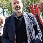 Foto Nicoloro G.   01/10/2022   Conselice ( RA )   Celebrazione del XVI° anniversario del monumento alla stampa clandestina e alla liberta\' di stampa. nella foto il giornalista di \' Avvenire \' Nello Scavo.
