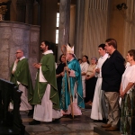 FFoto Nicoloro G.   14/07/2024   Ravenna   Si e\' svolta a Ravenna la tradizionale \'\' Domenica del Mare \'\' con la messa in Duomo celebrata dall\' arcivescovo Lorenzo Ghizzoni e trasmessa in diretta da Rai 1. Questa celebrazione pone l\' attenzione sulla vita e i problemi dei marittimi. nella foto il corteo con l\' arcivescovo Lorenzo Ghizzoni attraversa il Duomo.