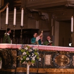 FFoto Nicoloro G.   14/07/2024   Ravenna   Si e\' svolta a Ravenna la tradizionale \'\' Domenica del Mare \'\' con la messa in Duomo celebrata dall\' arcivescovo Lorenzo Ghizzoni e trasmessa in diretta da Rai 1. Questa celebrazione pone l\' attenzione sulla vita e i problemi dei marittimi. nella foto l\' arcivescovo Lorenzo Ghizzoni.