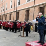 Foto Nicoloro G.   25 Aprile 2024   Ravenna   Celebrazioni per il 79° anniversario della Liberazione. nella foto il presidente ANPI provinciale Renzo Savini.