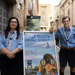 01/09/2022   Ravenna   Per il centenario dello Scautismo a Ravenna allestita una mostra dal titolo \' Sulle tracce degli scout \'. nella foto i presidenti del Comitato Nazionale Agesci Roberta Vincini e Francesco Scoppola.