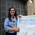 01/09/2022   Ravenna   Per il centenario dello Scautismo a Ravenna allestita una mostra dal titolo \' Sulle tracce degli scout \'. nella foto la presidente del Comitato Nazionale Agesci Roberta Vincini.