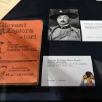 01/09/2022   Ravenna   Per il centenario dello Scautismo a Ravenna allestita una mostra dal titolo \' Sulle tracce degli scout \'. nella foto tra gli oggetti in mostra.