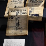 01/09/2022   Ravenna   Per il centenario dello Scautismo a Ravenna allestita una mostra dal titolo \' Sulle tracce degli scout \'. nella foto tra gli oggetti in mostra.