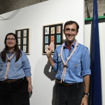 01/09/2022   Ravenna   Per il centenario dello Scautismo a Ravenna allestita una mostra dal titolo ' Sulle tracce degli scout '. nella foto i presidenti del Comitato Nazionale Agesci Roberta Vincini e Francesco Scoppola.