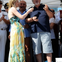 Foto Nicoloro G.  15/08/2014  Cervia ( Ravenna )  22° edizione di " Cervia, la spiaggia ama il libro ". nella foto il ministro Giuliano Poletti che è intervenuto alla manifestazione.