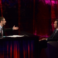 Foto Nicoloro G.  09/03/2014  Milano   Trasmissione televisiva su Rai 3 " Che tempo che fa ". nella foto Fabio Fazio e il regista premio Oscar Paolo Sorrentino.