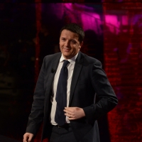 Foto Nicoloro G.  09/03/2014  Milano   Trasmissione televisiva su Rai 3 " Che tempo che fa ". nella foto il presidente del Consiglio Matteo Renzi.