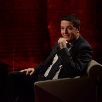 Foto Nicoloro G.  09/03/2014  Milano   Trasmissione televisiva su Rai 3 " Che tempo che fa ". nella foto il presidente del Consiglio Matteo Renzi.
