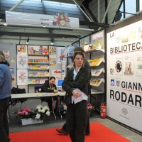 Foto Nicoloro G. 28/03/2011 Bologna Si e' aperta negli spazi della Fiera di Bologna la quarantottesima edizione della " Children Book Fair " la piu' importante fiera internazionale dell' editoria per l' infanzia con la presenza di autori, editori e illustratori di tutto il mondo. nella foto Uno dei tanti stand