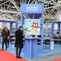 Foto Nicoloro G. 28/03/2011 Bologna Si e' aperta negli spazi della Fiera di Bologna la quarantottesima edizione della " Children Book Fair " la piu' importante fiera internazionale dell' editoria per l' infanzia con la presenza di autori, editori e illustratori di tutto il mondo. nella foto Uno dei tanti stand