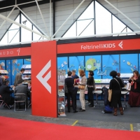 Foto Nicoloro G. 28/03/2011 Bologna Si e' aperta negli spazi della Fiera di Bologna la quarantottesima edizione della " Children Book Fair " la piu' importante fiera internazionale dell' editoria per l' infanzia con la presenza di autori, editori e illustratori di tutto il mondo. nella foto Uno dei tanti stand
