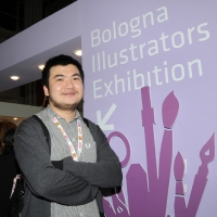 Foto Nicoloro G. 28/03/2011 Bologna Si e' aperta negli spazi della Fiera di Bologna la quarantottesima edizione della " Children Book Fair " la piu' importante fiera internazionale dell' editoria per l' infanzia con la presenza di autori, editori e illustratori di tutto il mondo. nella foto Page Tsou vincitore 2011