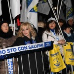 Foto Nicoloro G.   24/01/2020   Ravenna    Chiusura della campagna elettorale per le regionali dell' Emilia-Romagna. nella foto alcune simpatizzanti.