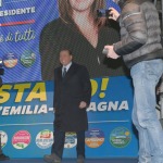 Foto Nicoloro G.   24/01/2020   Ravenna    Chiusura della campagna elettorale per le regionali dell' Emilia-Romagna. nella foto Silvio Berlusconi.