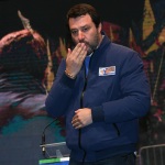 Foto Nicoloro G.   24/01/2020   Ravenna    Chiusura della campagna elettorale per le regionali dell' Emilia-Romagna. nella foto Matteo Salvini.