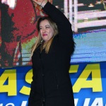 Foto Nicoloro G.   24/01/2020   Ravenna    Chiusura della campagna elettorale per le regionali dell' Emilia-Romagna. nella foto la presidente di Fratelli d' Italia Giorgia Meloni.