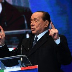 Foto Nicoloro G.   24/01/2020   Ravenna    Chiusura della campagna elettorale per le regionali dell' Emilia-Romagna. nella foto Silvio Berlusconi.