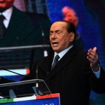 Foto Nicoloro G.   24/01/2020   Ravenna    Chiusura della campagna elettorale per le regionali dell\' Emilia-Romagna. nella foto Silvio Berlusconi.