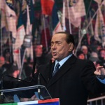 Foto Nicoloro G.   24/01/2020   Ravenna    Chiusura della campagna elettorale per le regionali dell\' Emilia-Romagna. nella foto Silvio Berlusconi.