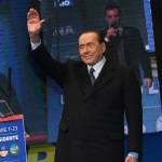 Foto Nicoloro G.   24/01/2020   Ravenna    Chiusura della campagna elettorale per le regionali dell\' Emilia-Romagna. nella foto Silvio Berlusconi.
