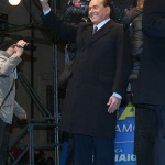 Foto Nicoloro G.   24/01/2020   Ravenna    Chiusura della campagna elettorale per le regionali dell\' Emilia-Romagna. nella foto Silvio Berlusconi.