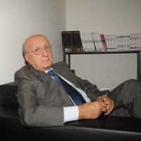 Foto Nicoloro G.  28/09/2010 Milano Per il ciclo d ' Incontri sul tema "Prima Repubblica " Dibattito in Sala Buzzati con esponenti della Politica di quegli Anni. nella foto Ciriaco De Mita